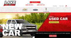 Desktop Screenshot of lakeauto.com