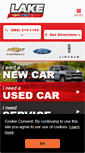 Mobile Screenshot of lakeauto.com